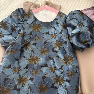 Floral Blue Kids Top
